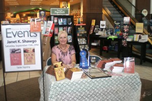 Janet at Barnes and Noble