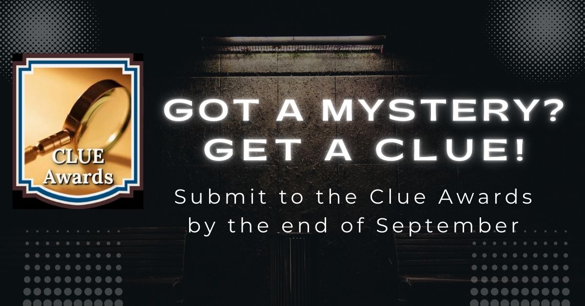 Clue Book Awards on a dark concrete background